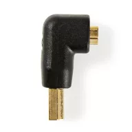   Nedis CVGB34901BK HDMI átalakító adapter, aranyozott 90°-os, pipa