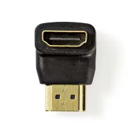   Nedis CVGB34901BK HDMI átalakító adapter, aranyozott 90°-os, pipa