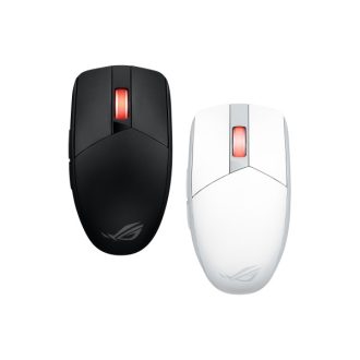  ASUS Vezeték Nélküli egér ROG STRIX IMPACT III WIRELESS USB Optikai, Fehér 36000DPI