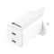 SANDBERG Hálózati töltő, AC Charger Dual USB-C PD 65W UK