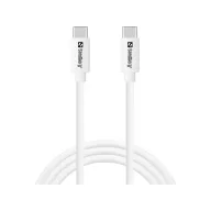 SANDBERG Hálózati töltő, USB-C 20W Charger+USB C - C1m