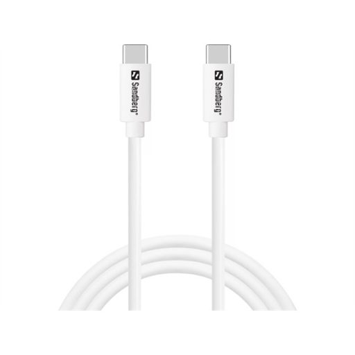 SANDBERG Hálózati töltő, USB-C 20W Charger+USB C - C1m