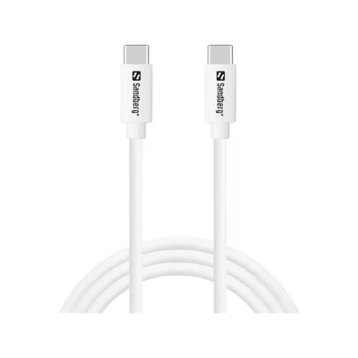 SANDBERG Hálózati töltő, USB-C 20W Charger+USB C - C1m