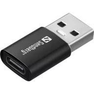 SANDBERG Fülhallgató, USB-C/A In-Earset with Line-Mic