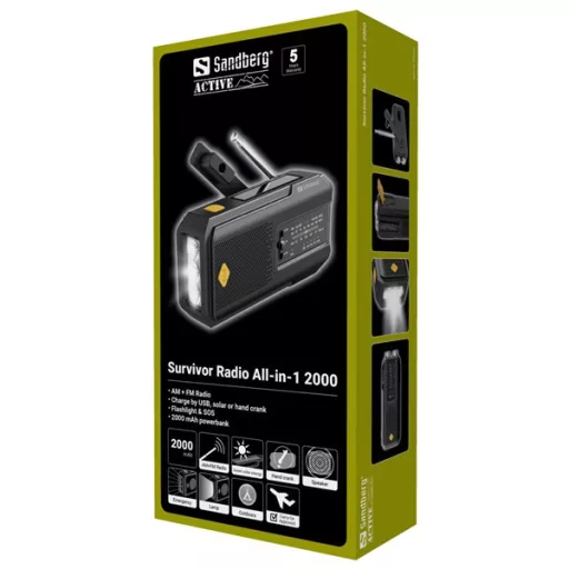 SANDBERG Rádió, Survivor Radio All-in-1 2000