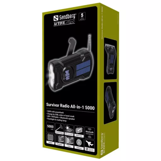 SANDBERG Rádió, Survivor Radio All-in-1 5000