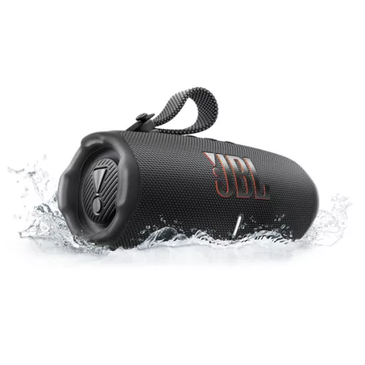 JBL CHARGE 6 BLK, BT hangszóró, Fekete (Hordozható, vízálló)