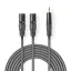 Nedis COTH15310GY15 balanced/szimmetrikus félprofi XLR audio kábel, 2x XLR 3 tűs dugó | 3,5 mm sztereo jack dugó, 1,5m
