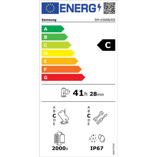 SAMSUNG Okostelefon Galaxy A36 5G,128 GB, Király fehér