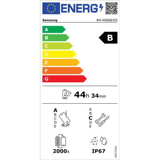 SAMSUNG Okostelefon Galaxy A56 5G, Király világosszürke, 256 GB