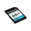 KINGSTON Memóriakártya SDXC 64GB Canvas Go Plus Gen4 200R C10 UHS-I U3 V30