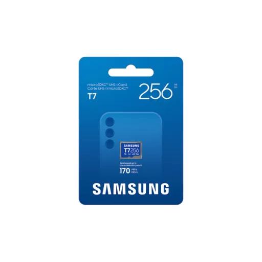 SAMSUNG MB-MB256T/WW T7 Memóriakártya, MicroSD, 256GB