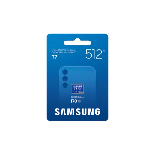 SAMSUNG MB-MB512T/WW T7 Memóriakártya, MicroSD, 512GB