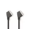 Nedis CVGL31001BK15 scart kábel, 1,5m