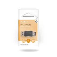 Nedis CCGB60900BK USB toldó, USB aljzat - aljzat