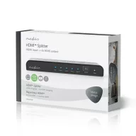   Nedis VSPL3474AT HDMI splitter, 1 x HDMI be - 4 x HDMI ki, 4K@60Hz