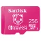 SANDISK 215473, microSDXC KARTYA NINTEn SWITCH - 256GB, 100/90 MB/s Fortnite EDT.