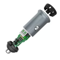   COLORWAY Autós töltő, CW-CHA036Q-GR 2USB Quick Charge 3.0 (36W) szürke