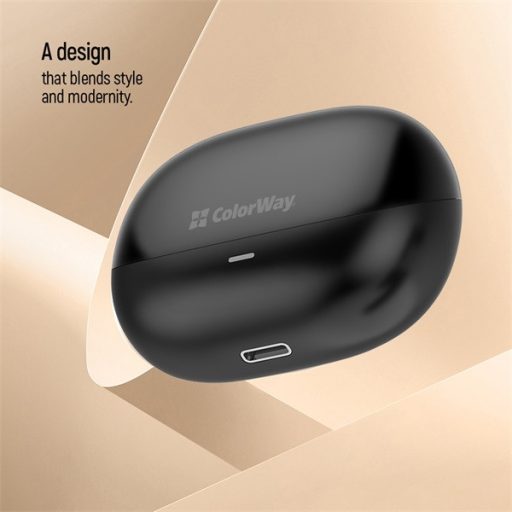 COLORWAY Fejhallgató, vékony TWS-1 fülhallgató hosszú élettartamú fekete
