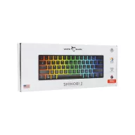   WHITE SHARK GK-004111B/R-US SHINOBI-2/B-R-US mech. bill. 61 piros gomb,fekete,angol