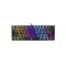 WHITE SHARK GK-2202-2B/R-US ASHIKO-2/B/R-US fekete mech. bill. angol, 61 piros kapcs