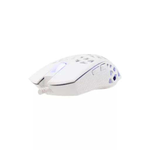 WHITE SHARK  WS GM-5018W CARADOC-W 7D / 7200 dpi fehér RGB gamer egér