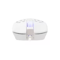   WHITE SHARK  WS GM-5018W CARADOC-W 7D / 7200 dpi fehér RGB gamer egér