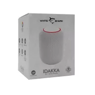   WHITE SHARK GBT-619W IDAKKA-W BLUETOOTH HANGSZÓRÓ 2x5W, TWS, fehér, 2400mA
