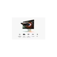  SAMSUNG Gaming 165Hz 3D monitor 27" G90XF, 3840x2160, 16:9, 350cd/m2, 1ms, HDMI/DisplayPort/USB,Pivot, Hangszóró