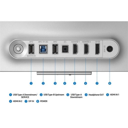 SAMSUNG Gaming 240Hz OLED monitor 32" G8, 3840x2160, 16:9, 260cd/m2, 0.03ms, HDMI/DisplayPort/USB,Pivot