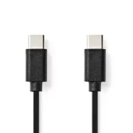   Nedis CCGL60700BK10 USB C - USB C (USB-C) kábel, USB2.0, 60W, hossz 1m