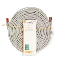   Nedis CCGL85220GY300 UTP / FTP Cat6 patch kábel, RJ45 aranyozott érintkezők, 10/100/1000 Mbit/s, hossz: 30m