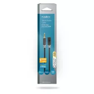   Nedis CABW22050AT30 sztereo audió kábel 3,5mm sztereo jack dugó - 3,5mm sztereo jack aljzat,  3 m