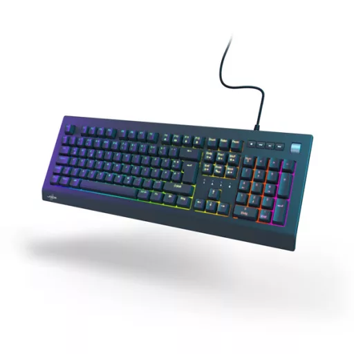 HAMA BILLENTYŰZET 217832, GAMING "URAGE EXODUS 600" MECHANIKUS BILLENTYŰZET, RGB, RED SWITCH