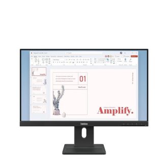   LENOVO Monitor - ThinkVision E24-40; 23,8" FHD 1920x1080 IPS, 16:9, 4ms, 100Hz, 1300:1, 250cd/m2, HDMI, DP, VGA, Pivot