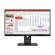   LENOVO Monitor - ThinkVision T27-40; 27,0" FHD 1920x1080 IPS, 16:9, 1500:1, 300cd/m2, 4ms, USB A-B-C, HDMI, DP, VGA
