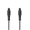 Nedis CAGL25000BK50 optikai audio kábel, TosLink dugó, hossz 5m