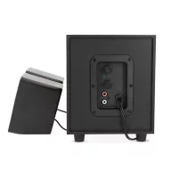  Nedis CSPR10021BK PC (hangfal) hangszóró 2.1, 33 W, 3,5mm sztereo jack
