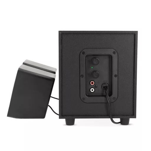 Nedis CSPR10021BK PC (hangfal) hangszóró 2.1, 33 W, 3,5mm sztereo jack