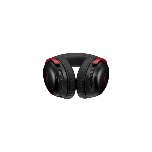 HP HYPERX vezeték nélküli gaming fejhallgató Cloud III S - fekete/piros