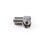 Nedis CSGP41942ME F adapter 90°,  F dugó - F aljzat, 10db/csomag