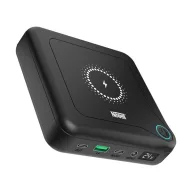   NEWELL GP12 vezeték powerbank, 24.000 mAh, 8 adapter, LED kijelző, vezeték nélküli töltés,