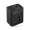 NEWELL GAN gyorstöltő adapter utazáshoz, 65W, AC aljzat, 1 db USB-A port 2 db USB-C port, kivehető dugók