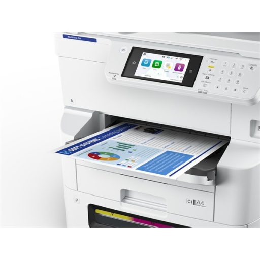 EPSON Tintasugaras nyomtató - WorkForce Pro EM-C8100RDWF (A3, MFP, 4800x1200 DPI, 35 lap/perc, duplex, ADF, USB/Wifi)