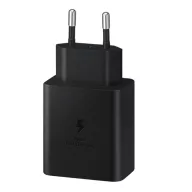   Samsung gyári USB hálózati töltő adapter TypeC bemenet 45W  EPTA845XBEG PD.3.0 Super Fast Charging 2.0 fekete ECO csom