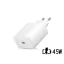 Samsung gyári USB hálózati töltő adapter TypeC bemenet 45W  EPTA845EWE PD.3.0 Super Fast Charging  fehér ECO csom