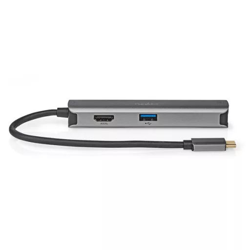 Nedis CCBW64210AT02 USB-C (USB C) dugó - 3x USB, HDMI, RJ45, 5 Gbps
