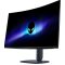 DELL Alienware 32 Ívelt Monitor 31,5" AW3225DM, WQHD 2560 x 1440, VA, 16:9, 3000:1, 400cd, 4ms, DP, HDMI, USB, fekete