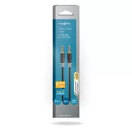   Nedis CABW22000AT30 sztereo audió kábel 3,5mm sztereo jack dugó - dugó,  aranyozott,  3 m