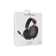   White Shark FOX-B, GH-2445B, gamer fejhallgató, mikrofonnal, fekete
